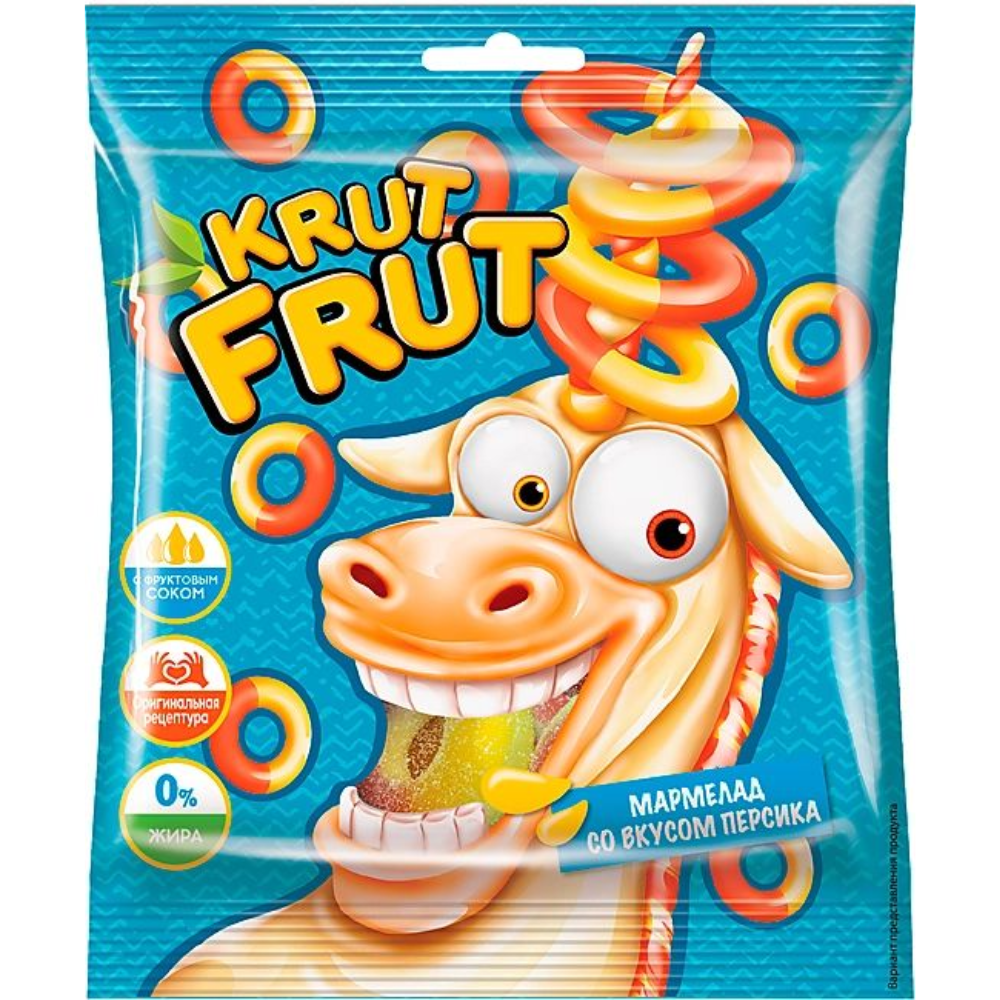 Мармелад жевательный  Krut Frut колечки 70 гр