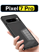 Металлический чехол MosSeller для Google Pixel 7 Pro, черный (комбинированный)