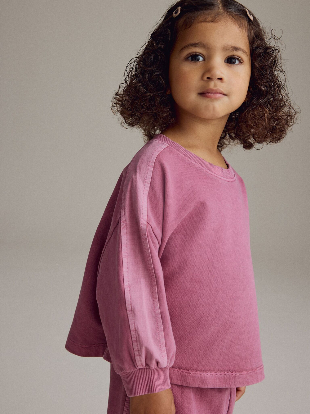 Толстовка и спортивные брюки для девочки Next 385-957, Розовый