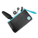 Черная анальная пробка с эффектом римминга 15см b-Vibe Rimming Remote Control Plug black BV-001-BLK