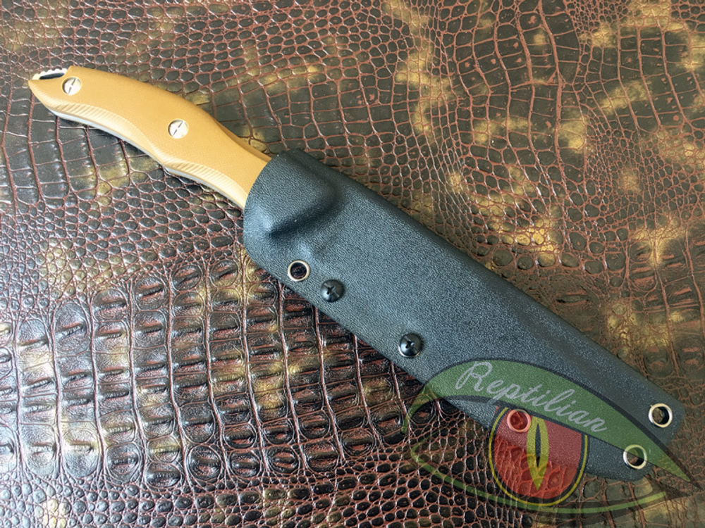 Нож STEELCLAW Галс бежевый