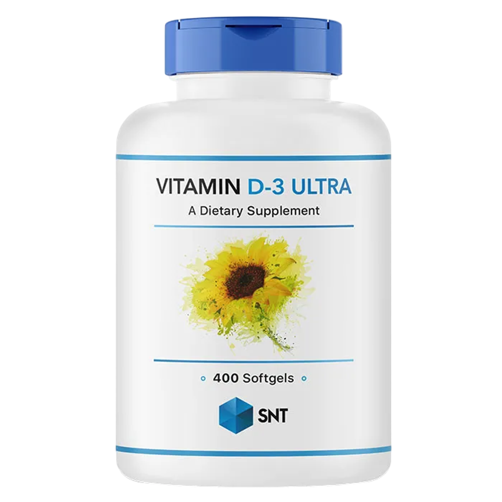 SNT Vitamin D3 Ultra 10000 IU 90 / 180 / 400 softgel Витамин Д3