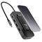 Хаб Powerology USB-C Hub &amp; SSD Drive 256GB PD 100W (PWSDHB256) Gray