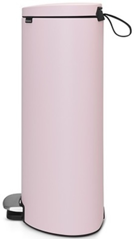 Ведро для мусора Brabantia FlatBack 30л розовое