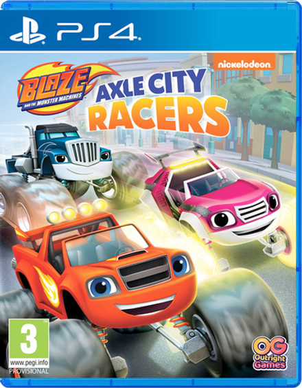 Blaze and the Monster Machines: Axle City Racers [PS4, русская версия]