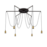 Citilux Эдисон CL451261 Люстра паук Венге Бронза