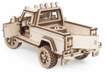 Сборная модель из дерева Lemmo Внедорожник "Кондор" с прицепом