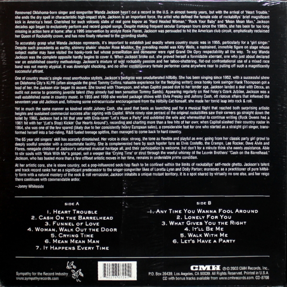 Wanda Jackson / Heart Trouble (LP)