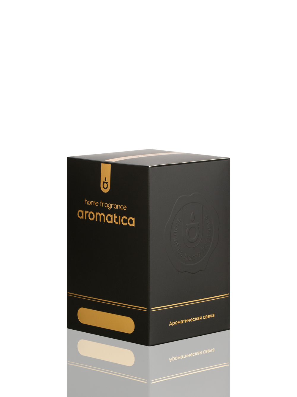 Аромасвеча AROMATICA Шум моря, в подарочной коробке