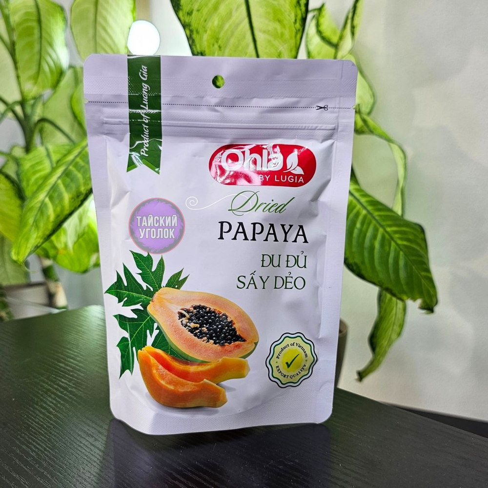 Сушеная Папайя VN Fruit 100 гр