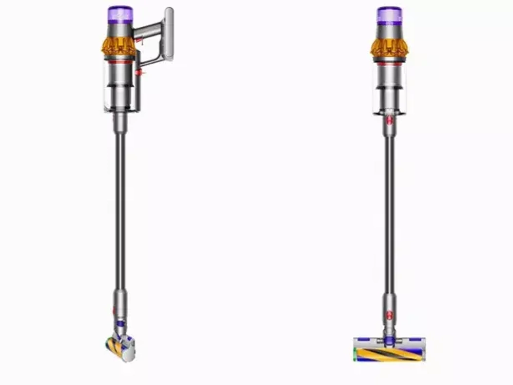 Пылесос вертикальный Dyson V15 Detect Absolute SV47 (2023) Yellow/Nickel 446986-01