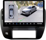 Магнитола для Nissan Patrol Y61 1997-2004 - Teyes CC3-2K-360 монитор 13" 2K QLED на Android 10, 6Гб+128Гб, CarPlay, 4G SIM-слот, 4 камеры в комплекте