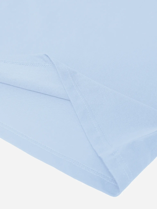 Футболка оверсайз (голубой) 190 г