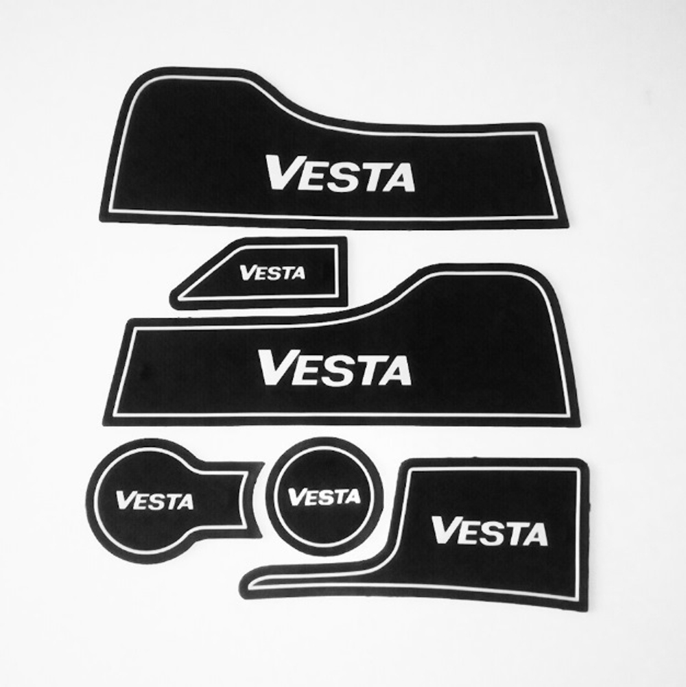 Коврики силиконовые панели приборов Lada Vesta