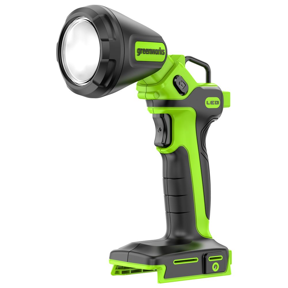 Рабочий аккумуляторный LED-фонарь 2-в-1 Greenworks G24UL , Арт. 3503707, 24V, 650 Лм, сменные плафоны, без АКБ и ЗУ