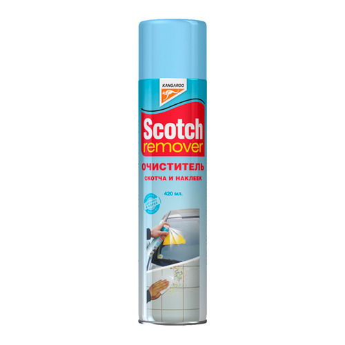 Очиститель следов скотча и наклеек 420 мл (аэрозоль) (KANGAROO)