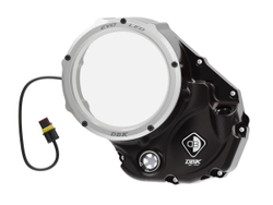 CCDVL10 DBK EVO LED CLEAR CLUTCH COVER (MTS V2, M 937)