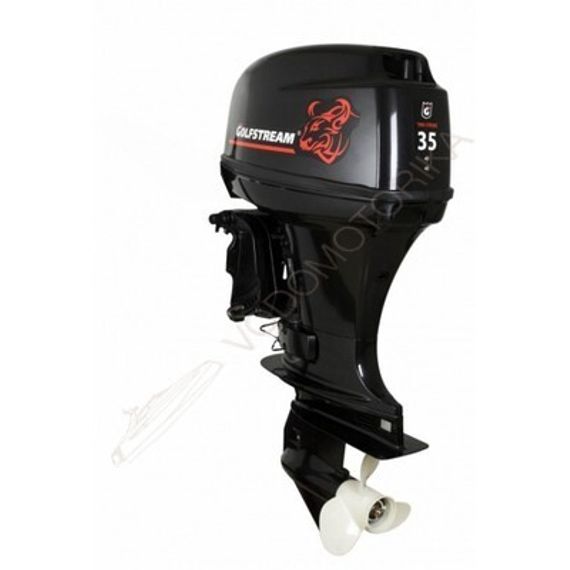 Лодочный мотор Golfstream T35FWS 35 л.с. двухтактный