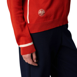 Женская Кофта теннисная Ролан Гаррос Heritage Свитер Tiffany - глина