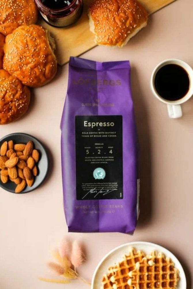 Кофе в зернах Lofbergs Espresso 400 гр
