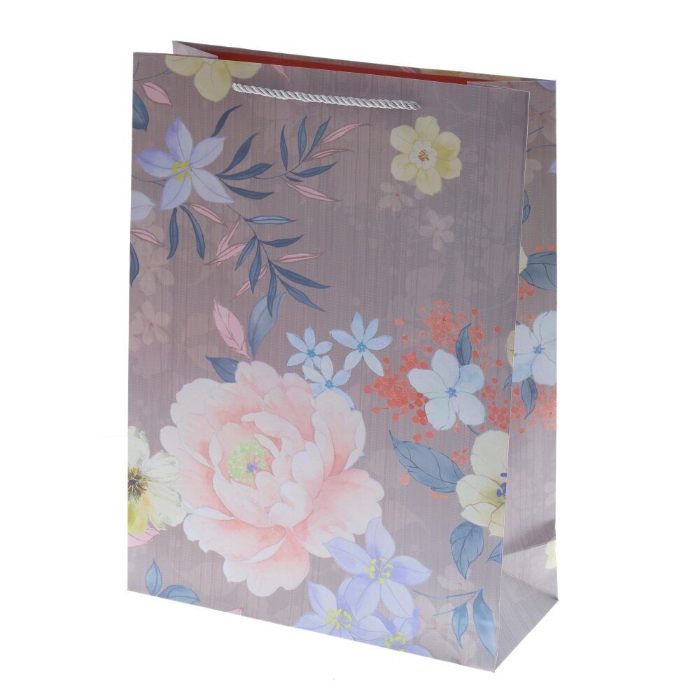 GAEM Пакет подарочный S (бумага 210г/м2, блок 12шт), L18 W10 H23 см, 4в.