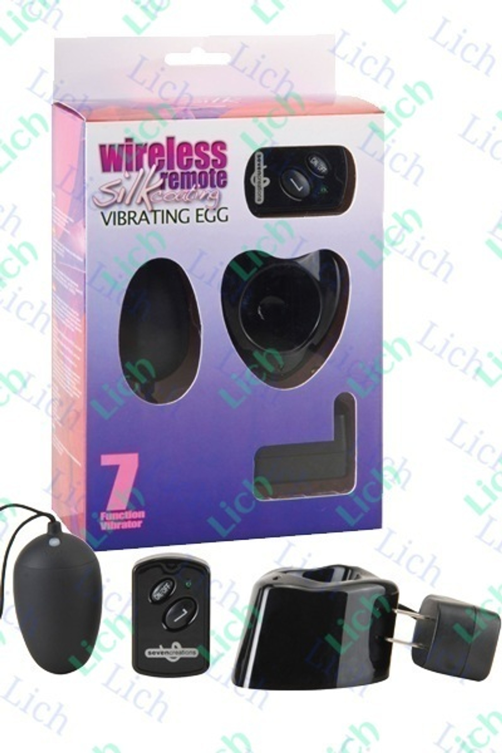 Черное виброяйцо на дистанционном пульте управления