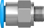 QSM-M6-6 Штуцер с цанговым соединением