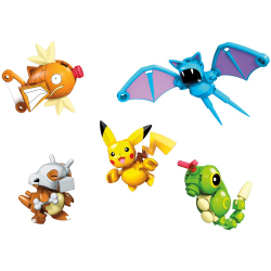 MEGA Pokemon - Poke Ball 5 шт. Набор строительных блоков 118 шт. ГХП85 / артикул   GHP85  / GTIN 887961799484