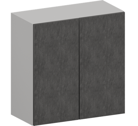 Кухня Модуль ШВ 700 Белый / Бетон