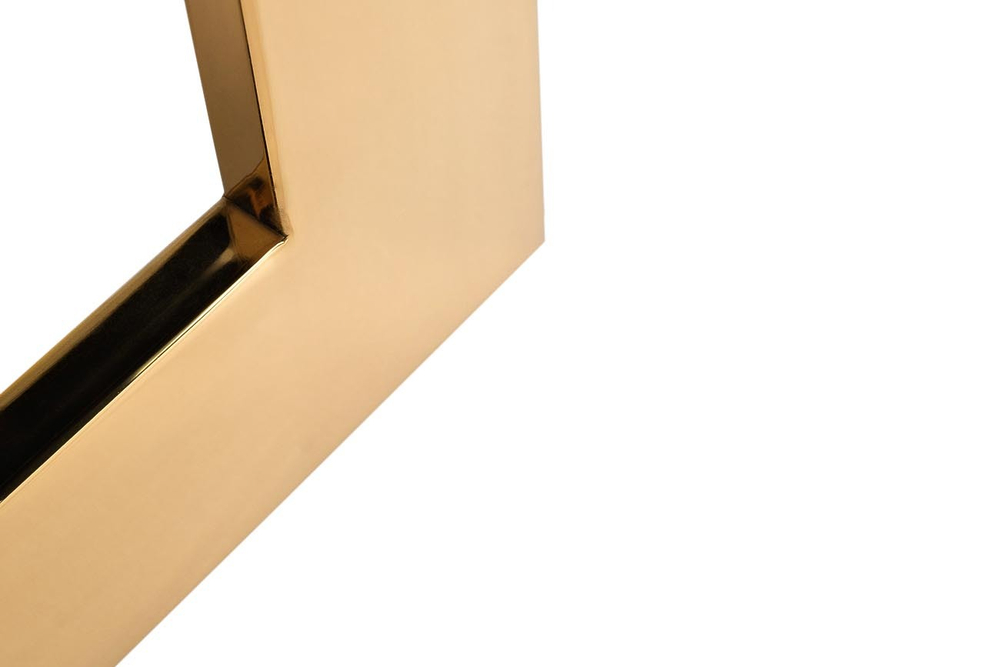 58DB-CST18166 Консоль Marbella черн/золото 130*37*76,5см