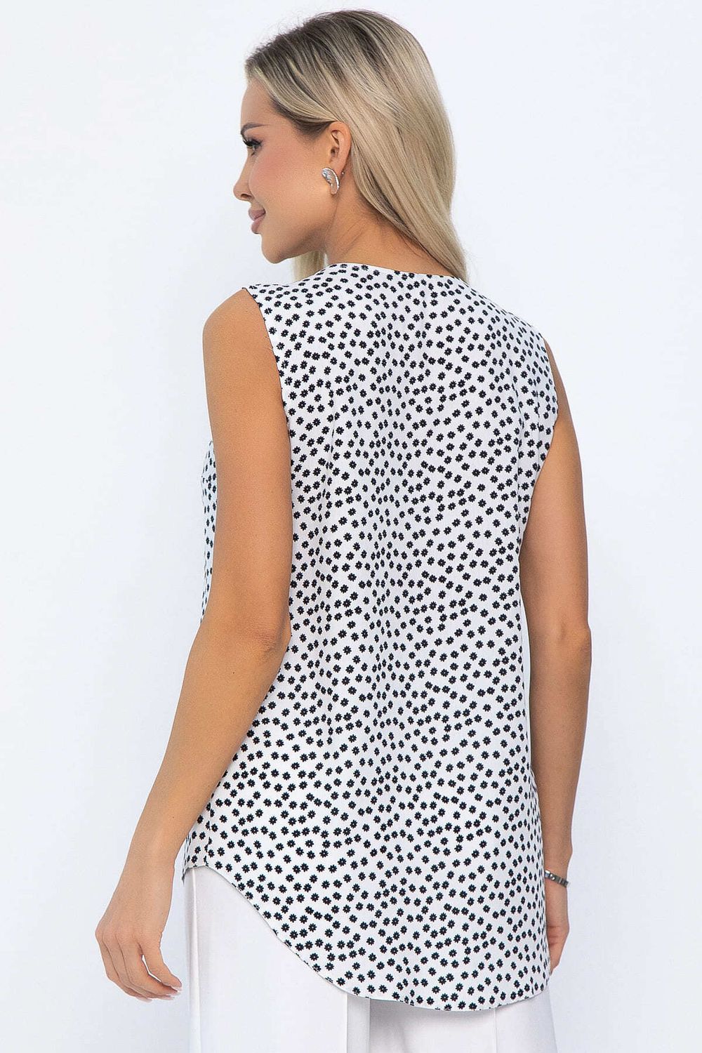 Блуза Данита (черно-белая) Б13778-16М LT Collection