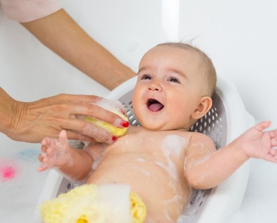 Горка для ванны Ok Baby Jelly Серая