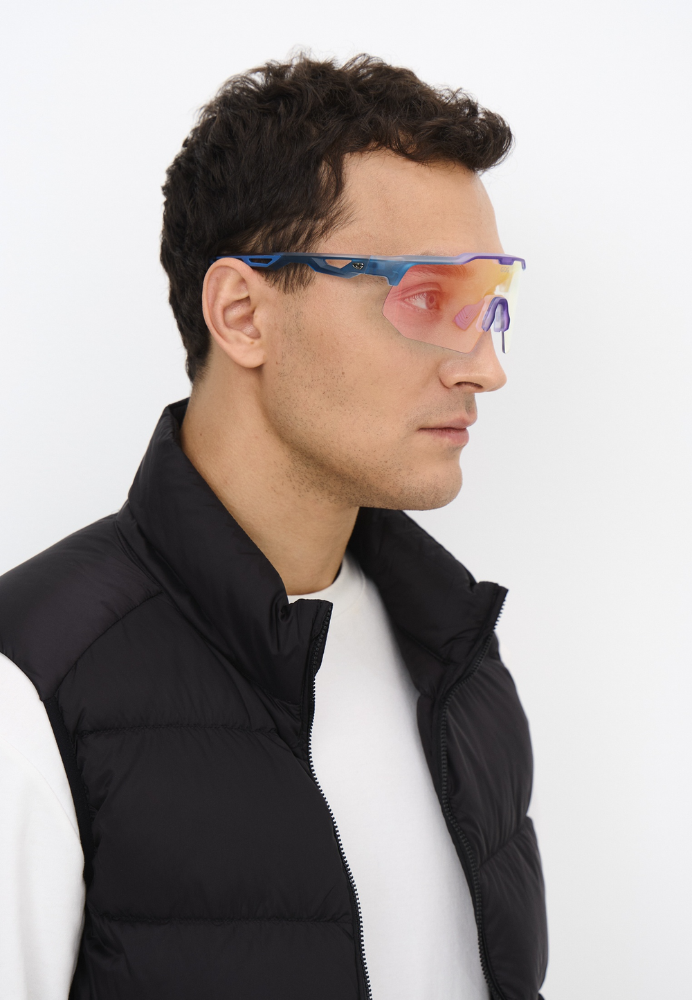 Спортивные очки GOG Loki / Matt Cristal Blue-Red / Photochromic Red Lens