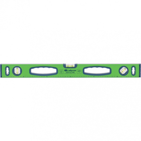 Уровень алюминиевый фрезерованный СибрТех УСМ-0,5-400 400 мм 3 глазка (34113)