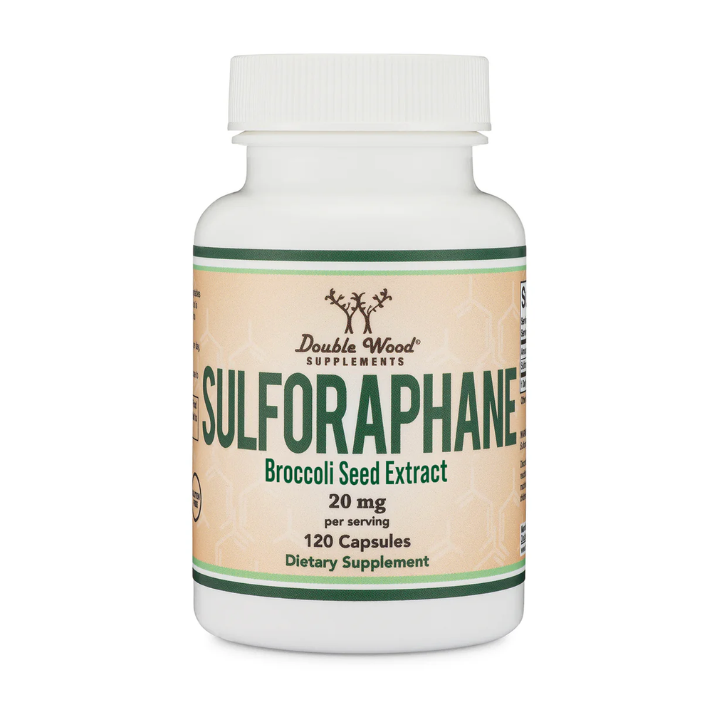 Double Wood Supplements - Sulforaphane - 120 x 10 mg capsules