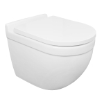 Комплект подвесной безободковый унитаз Azario Fora AZ-8010-1000+AZ-0017 E-R с микролифтом + система инсталляции без кнопки смыва