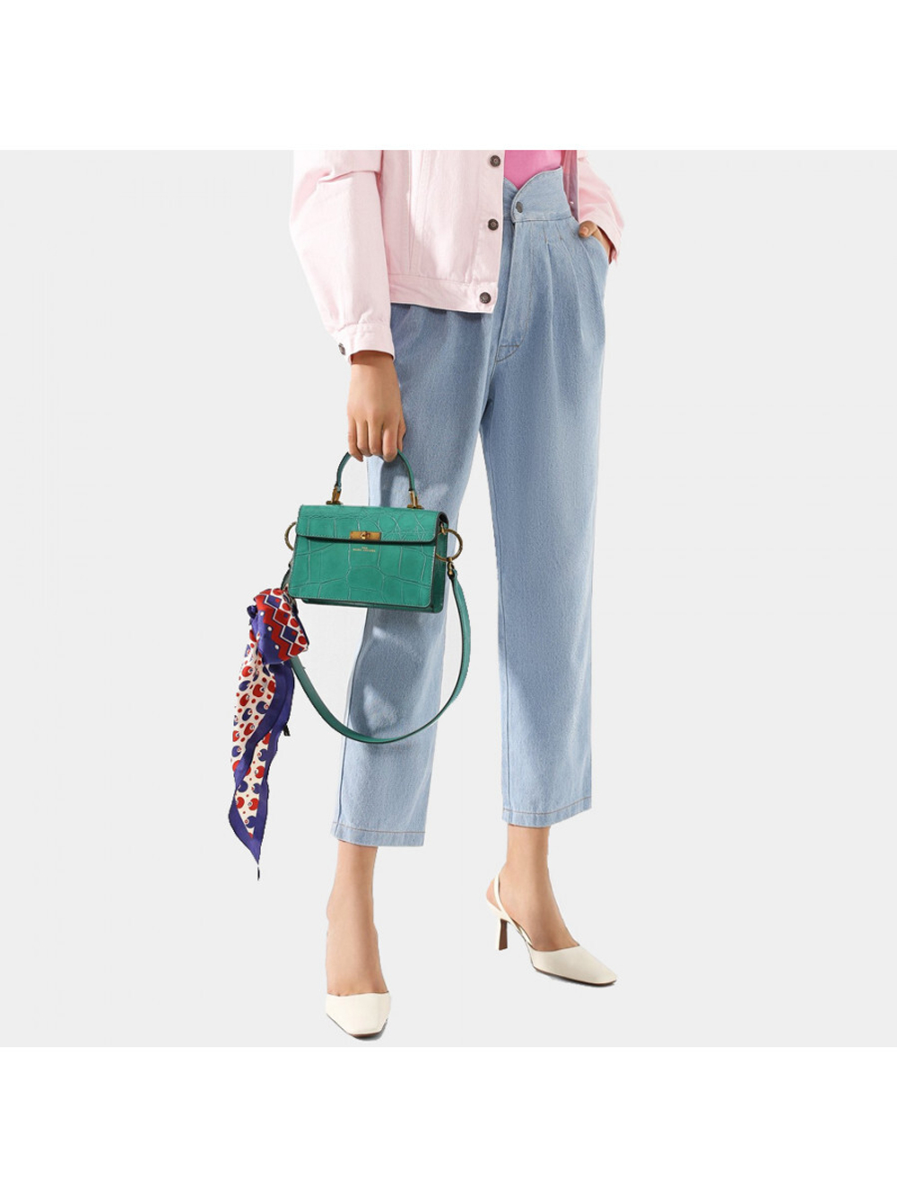 СУМКА MARC JACOBS THE DOWNTOWN COW LEATHER GREEN Marc Jacobs