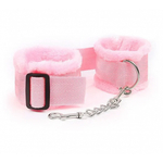 НАРУЧНИКИ с мехом, цвет розовый