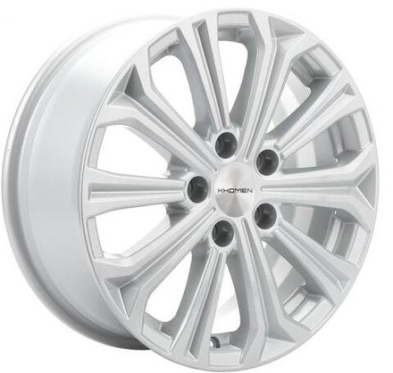 Khomen 1610 6.5x16 5x108 ET 50 Dia 63.3 (silver)