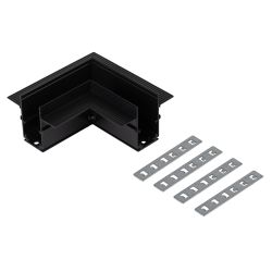 Коннектор ЭРА TRM-R20-CC BK для магнитного шинопровода угловой черный для системы NOVA