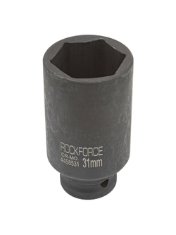 Головка ударная глубокая 1/2'', 31мм (6гр.) RockForce##Rock FORCE RF-4458531