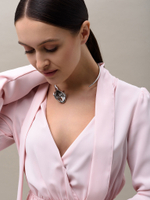 Обруч "Lily" Silver