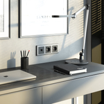 Накладка для розетки USB (графит матовый)