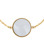 Браслет Fiore Luna SHELL WHITE CB01734-3 BW/G