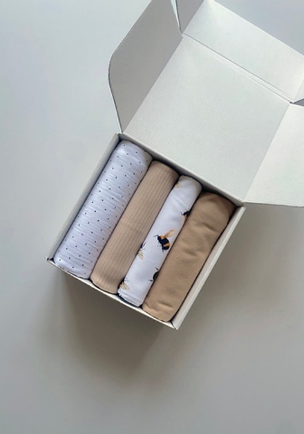 Набор пеленок "Пчелы M new"