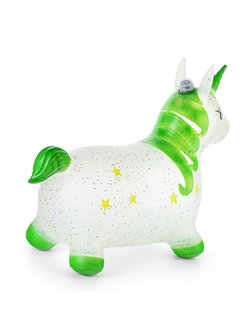 Прыгун Лошадка со светом и звуком цвет зелёный (00-2040-1)