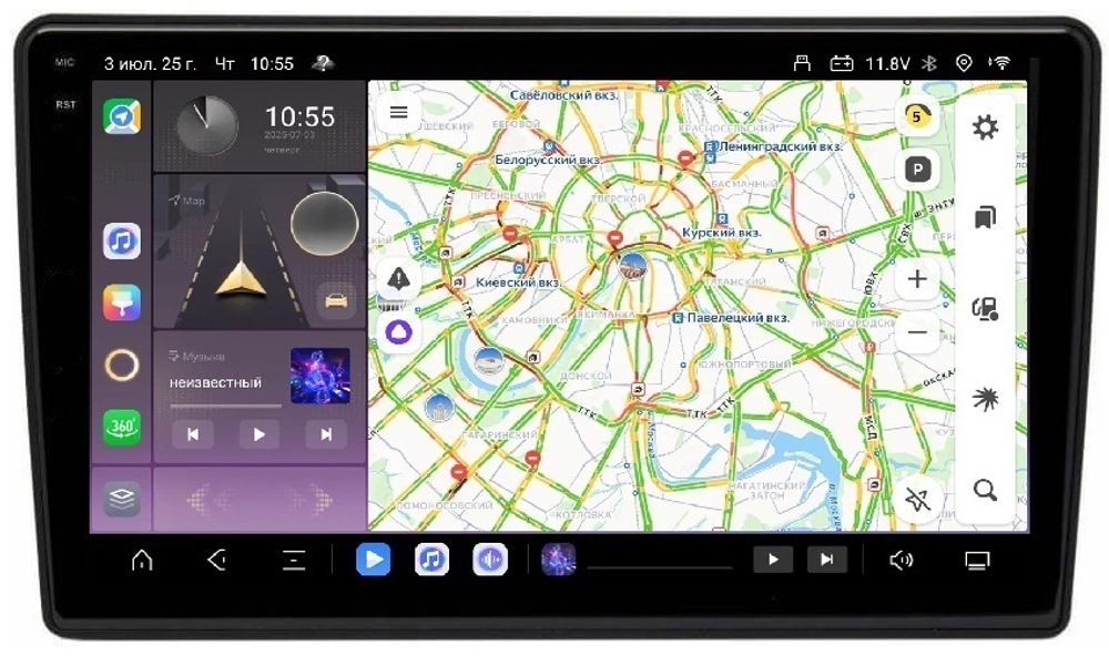 Магнитола для Dodge RAM 5 2018-2023+ - Carmedia SF-9265 QLed+2K, Android 13, TS20, CarPlay, 4G SIM-слот