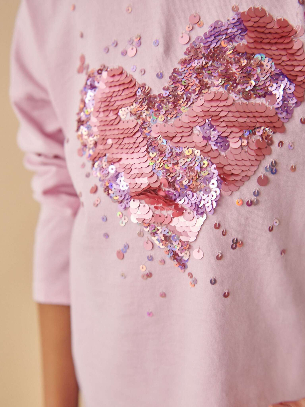 Лонгслив для девочки Next K88-487, Розовый