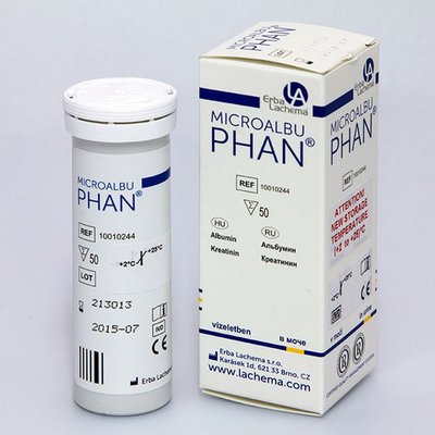 Микроальбуфан (опр. микроальбумина и креатинина), 50 опр., Лахема (URPH0020), уп.
