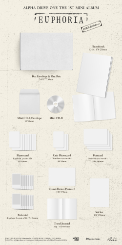 Альбом ALPHA DRIVE ONE - EUPHORIA (STAR ROAD Ver.)